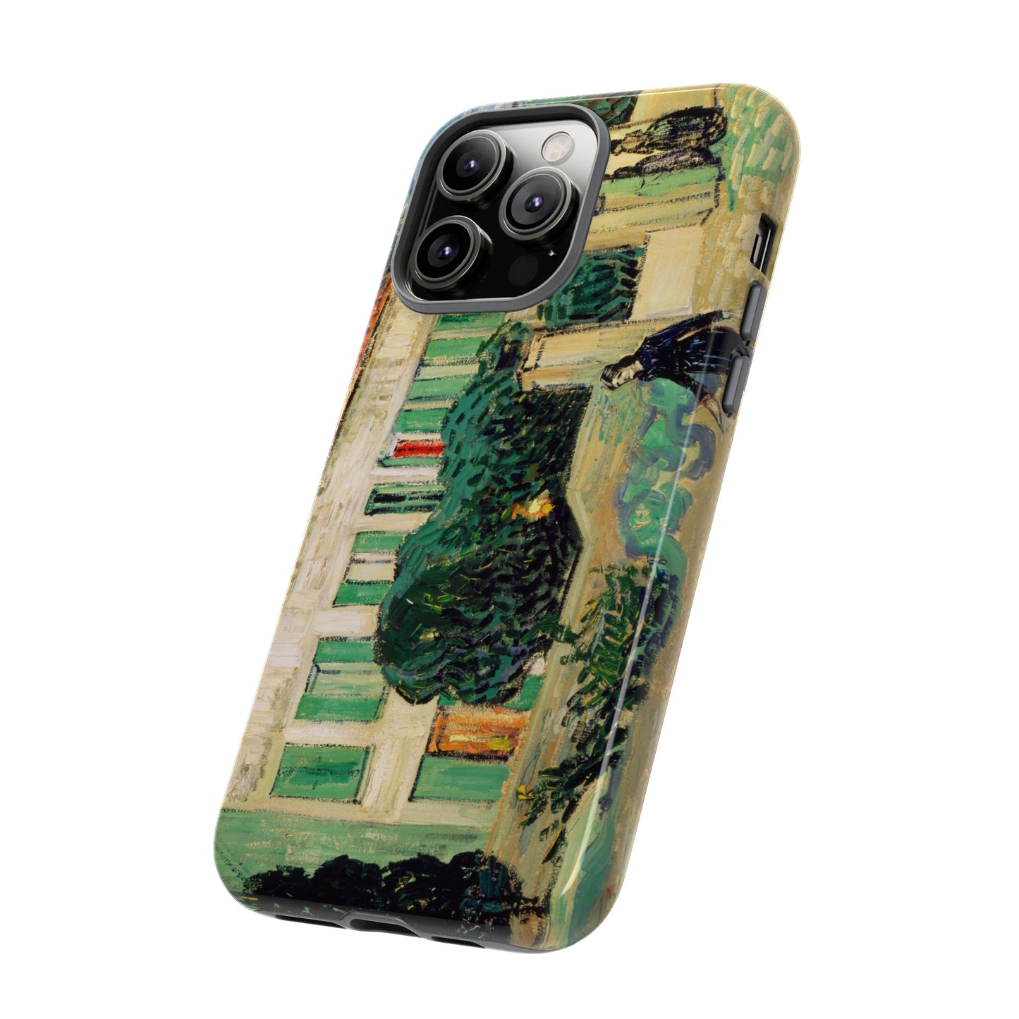 White House at Night by Vincent Van Gogh - Cell Phone Case