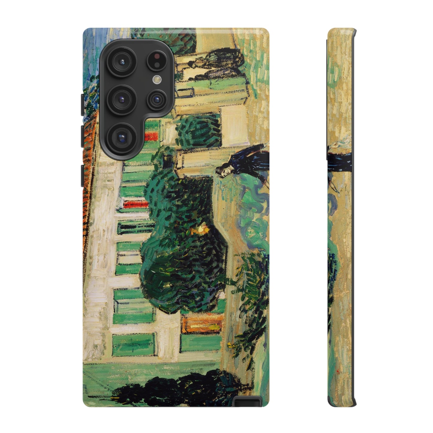 White House at Night by Vincent Van Gogh - Cell Phone Case