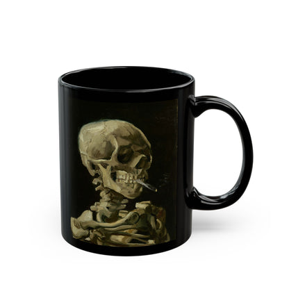 Skull of a Skeleton with a Burning Cigarette by Vincent Van Gogh - Ceramic Mug