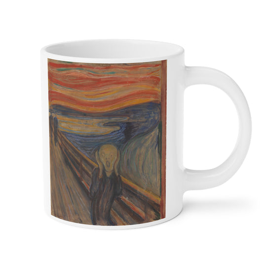 The Scream by Edvard Munch - Ceramic Mug