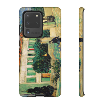 White House at Night by Vincent Van Gogh - Cell Phone Case