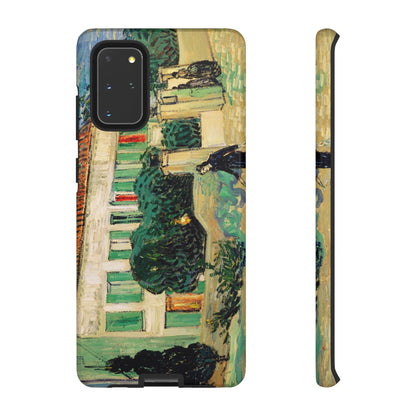 White House at Night by Vincent Van Gogh - Cell Phone Case