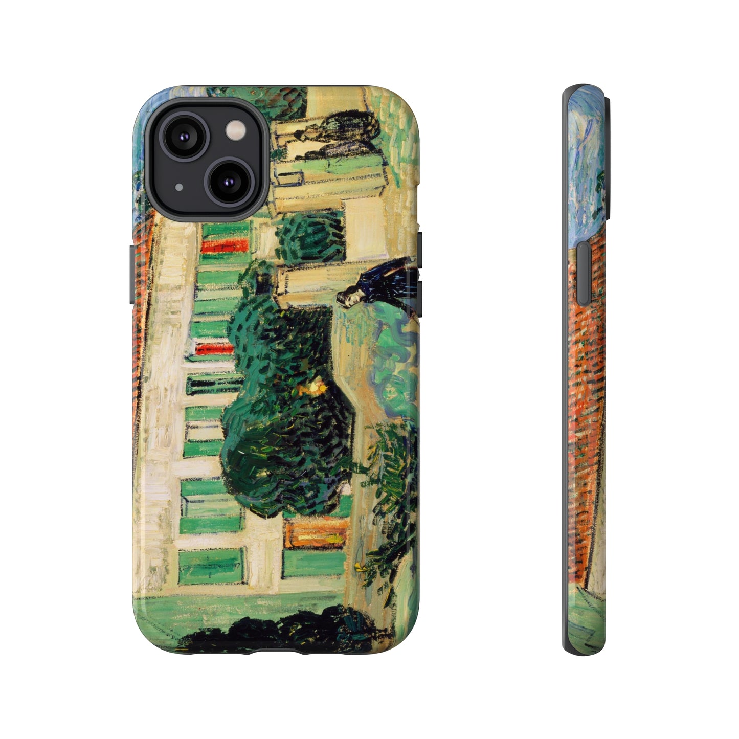 White House at Night by Vincent Van Gogh - Cell Phone Case