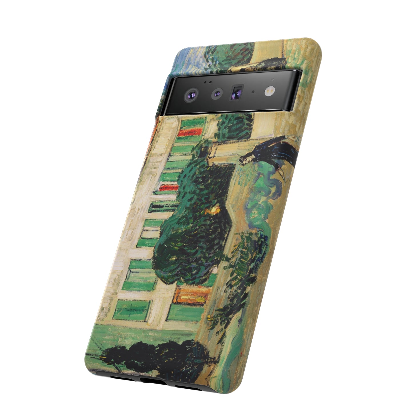 White House at Night by Vincent Van Gogh - Cell Phone Case