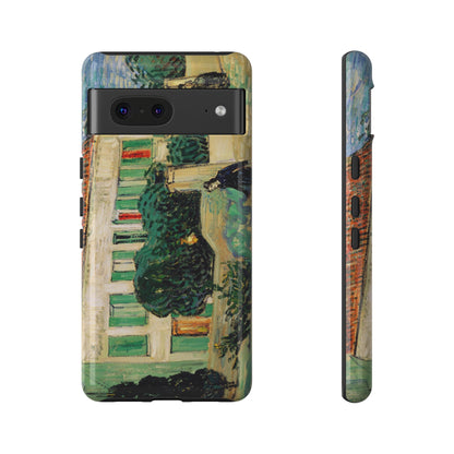 White House at Night by Vincent Van Gogh - Cell Phone Case