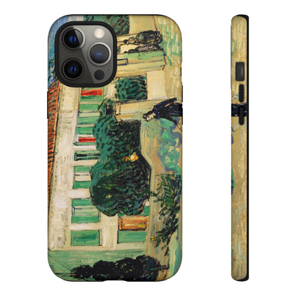 White House at Night by Vincent Van Gogh - Cell Phone Case