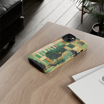 White House at Night by Vincent Van Gogh - Cell Phone Case