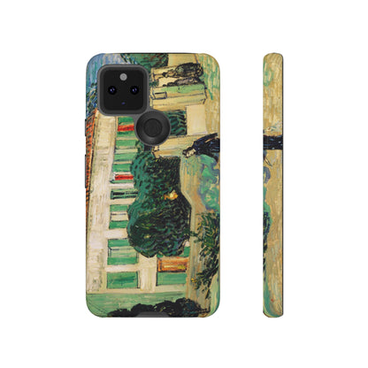 White House at Night by Vincent Van Gogh - Cell Phone Case