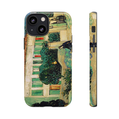 White House at Night by Vincent Van Gogh - Cell Phone Case