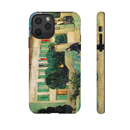 White House at Night by Vincent Van Gogh - Cell Phone Case