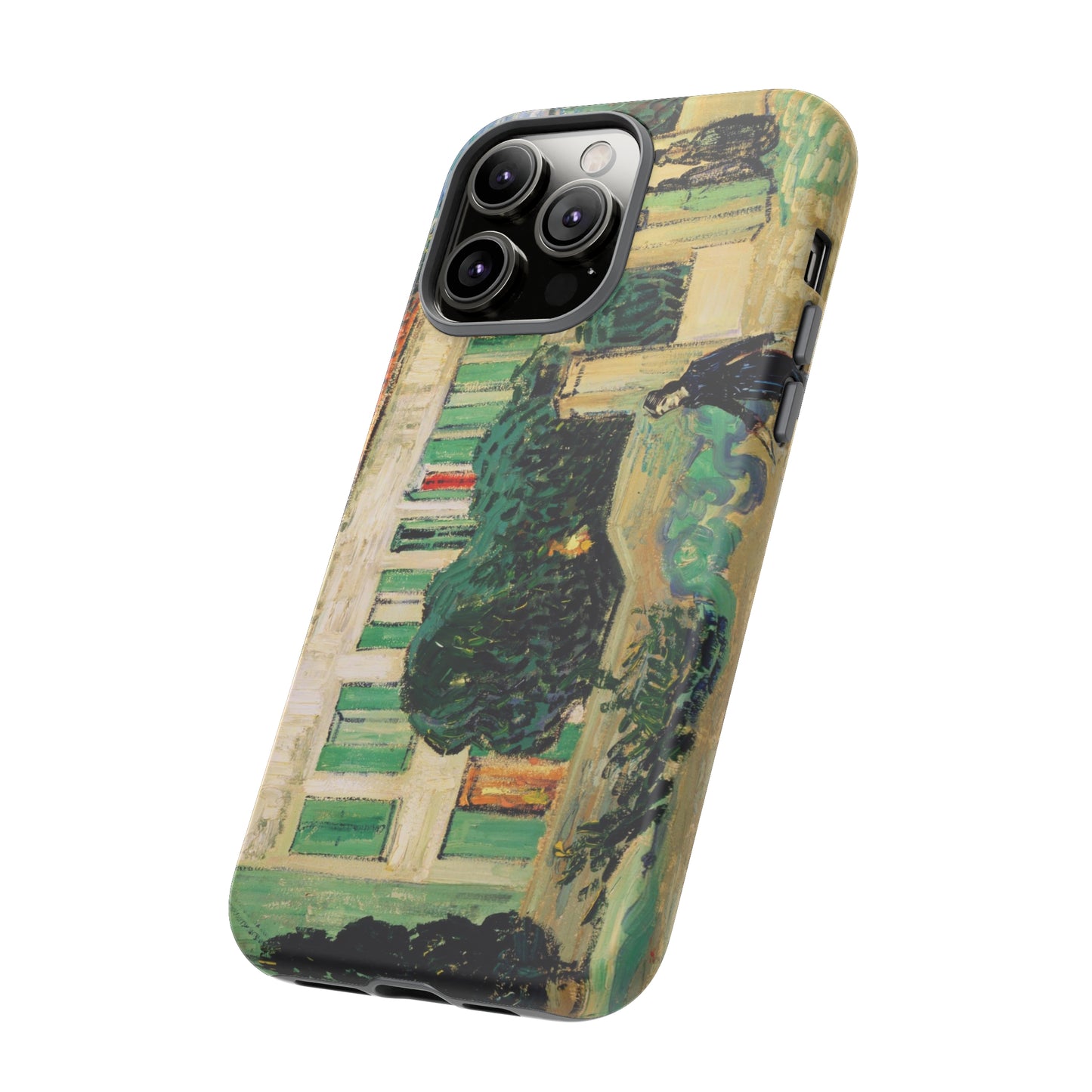 White House at Night by Vincent Van Gogh - Cell Phone Case