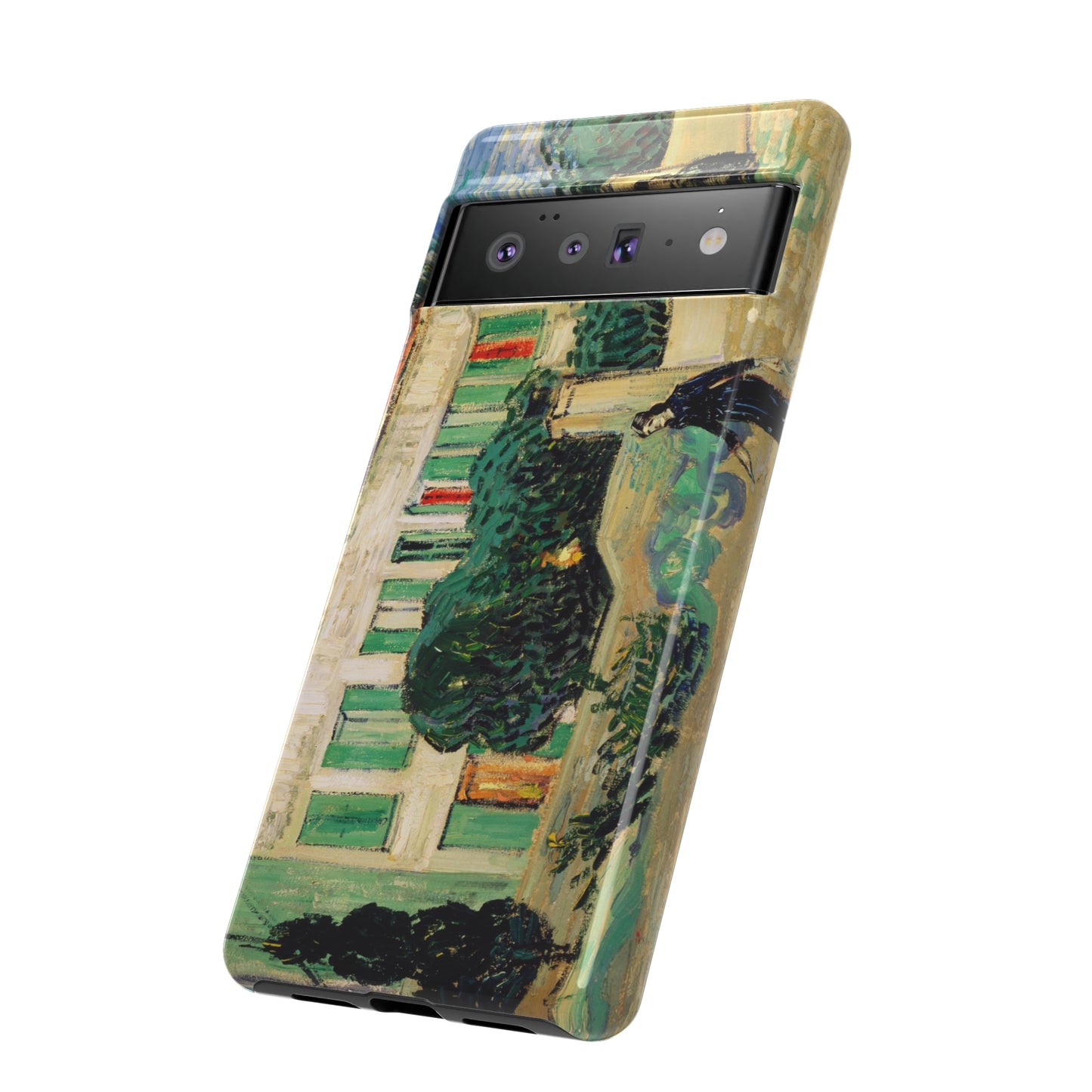 White House at Night by Vincent Van Gogh - Cell Phone Case