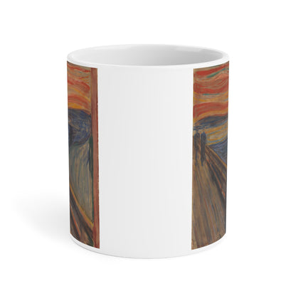 The Scream by Edvard Munch - Ceramic Mug