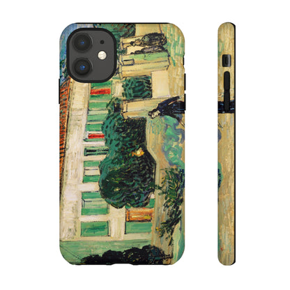 White House at Night by Vincent Van Gogh - Cell Phone Case