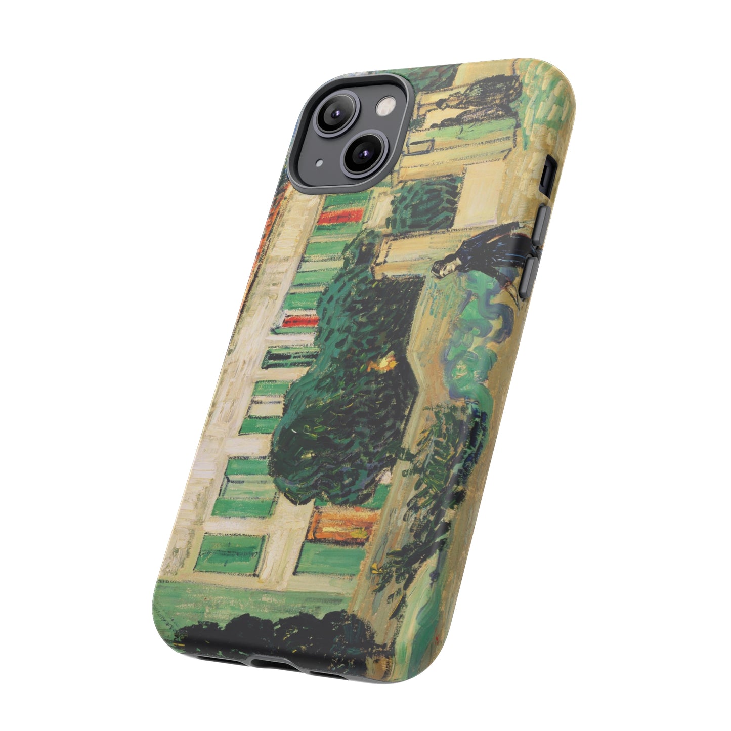 White House at Night by Vincent Van Gogh - Cell Phone Case