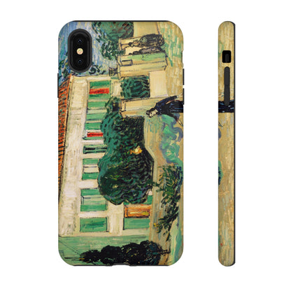 White House at Night by Vincent Van Gogh - Cell Phone Case