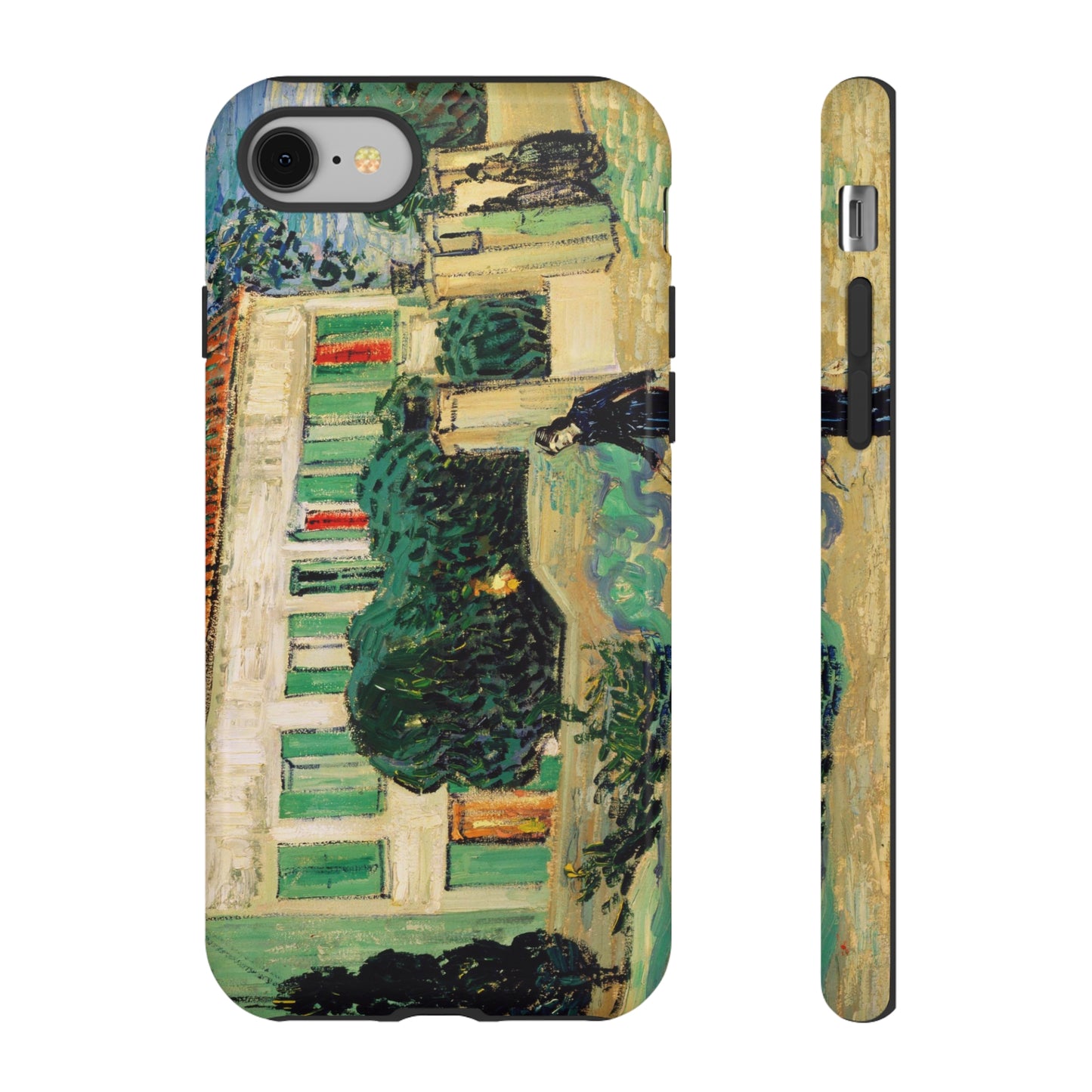 White House at Night by Vincent Van Gogh - Cell Phone Case