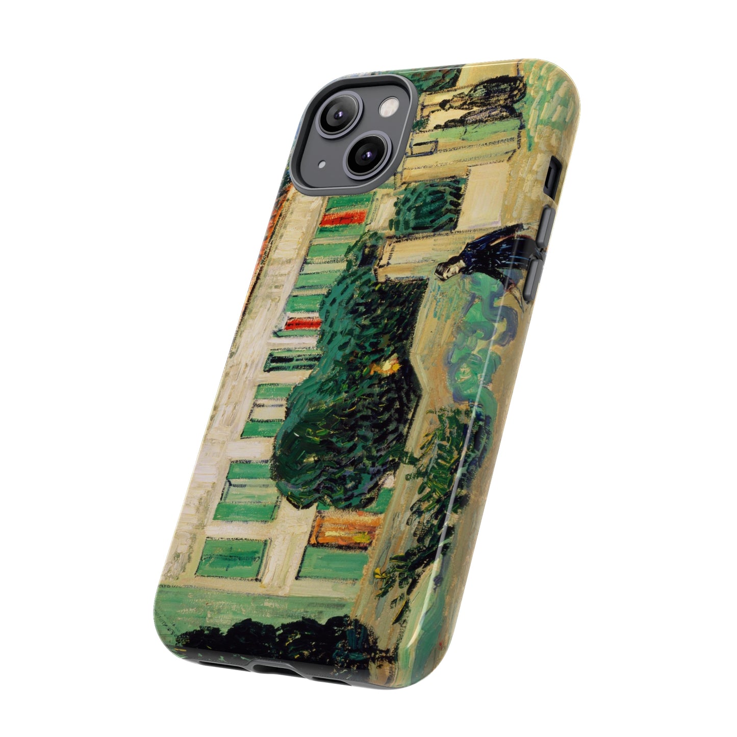 White House at Night by Vincent Van Gogh - Cell Phone Case