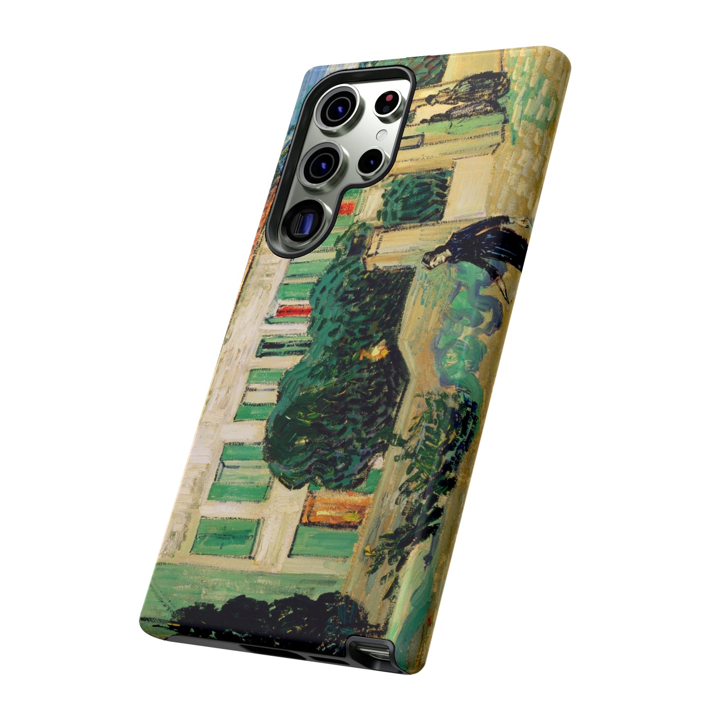 White House at Night by Vincent Van Gogh - Cell Phone Case