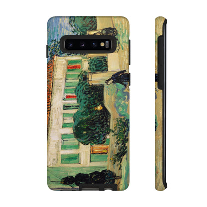 White House at Night by Vincent Van Gogh - Cell Phone Case