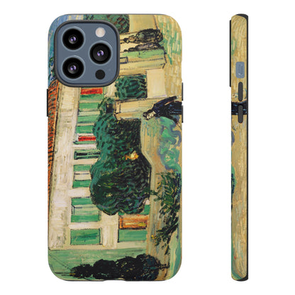 White House at Night by Vincent Van Gogh - Cell Phone Case