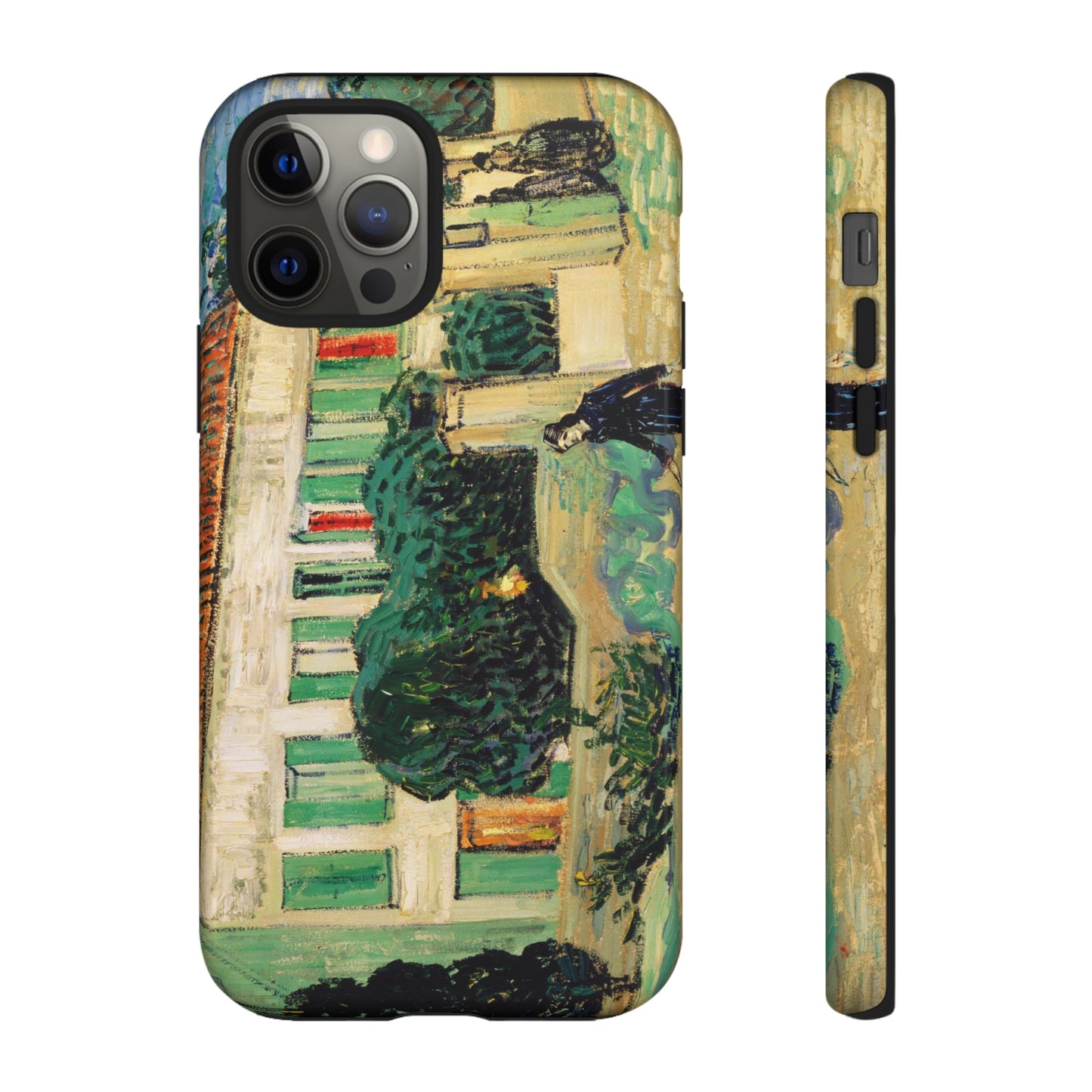 White House at Night by Vincent Van Gogh - Cell Phone Case