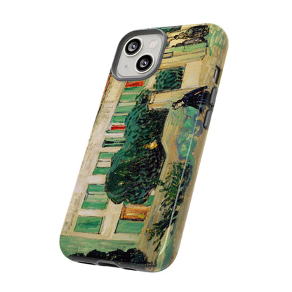 White House at Night by Vincent Van Gogh - Cell Phone Case