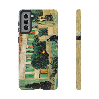 White House at Night by Vincent Van Gogh - Cell Phone Case