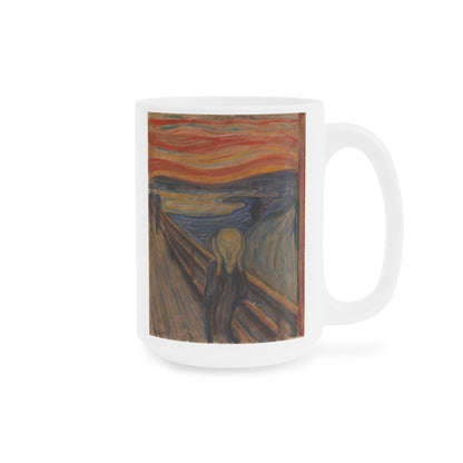 The Scream by Edvard Munch - Ceramic Mug