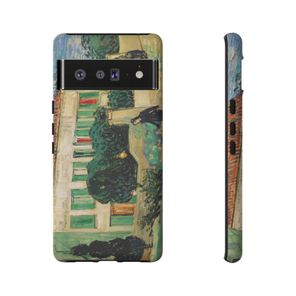 White House at Night by Vincent Van Gogh - Cell Phone Case