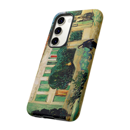 White House at Night by Vincent Van Gogh - Cell Phone Case