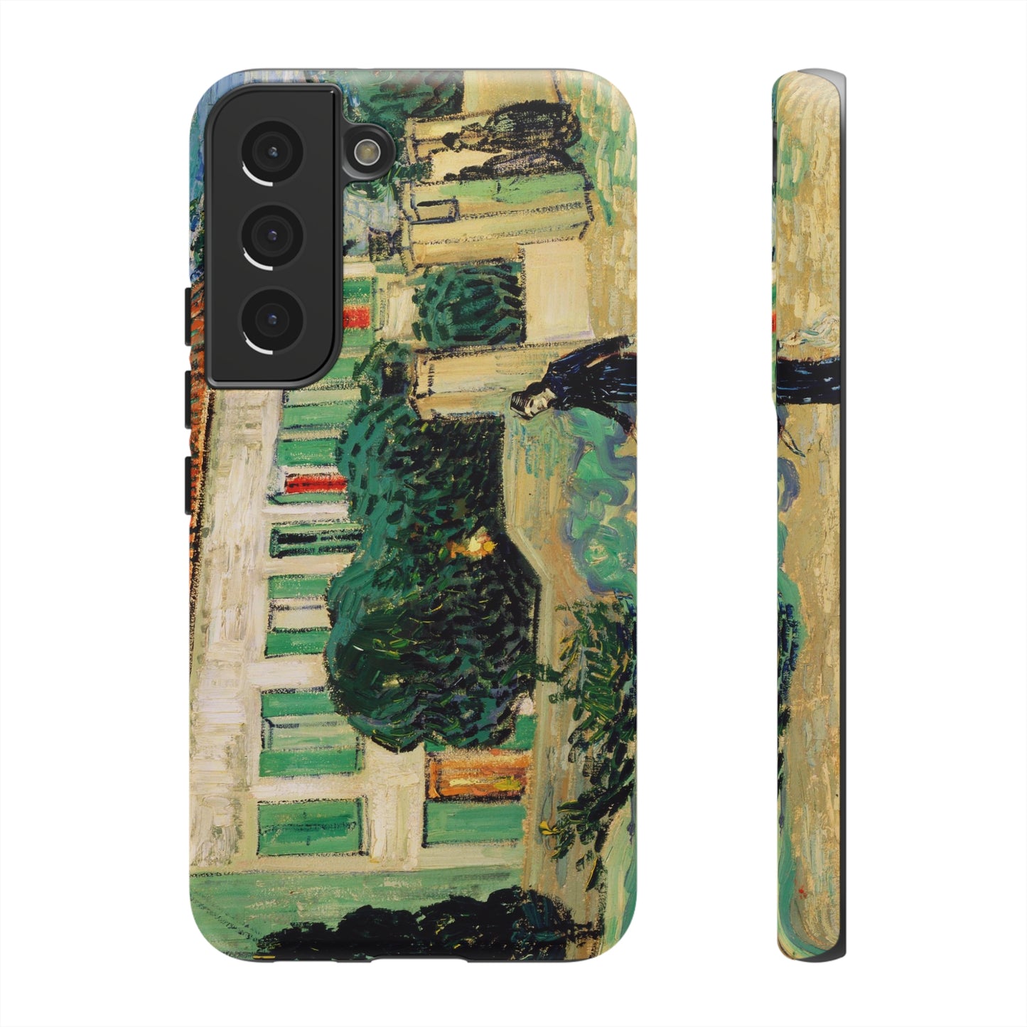 White House at Night by Vincent Van Gogh - Cell Phone Case