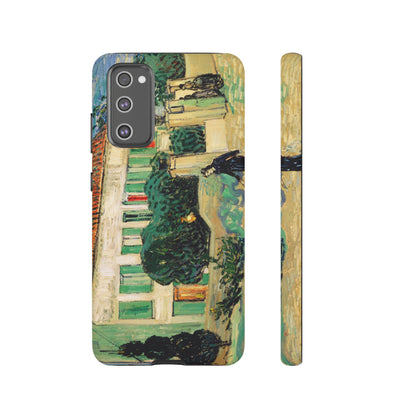 White House at Night by Vincent Van Gogh - Cell Phone Case