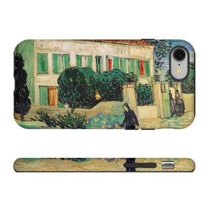 White House at Night by Vincent Van Gogh - Cell Phone Case